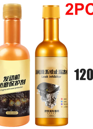 Engine Oil Leak Sealer 120ml Lubrication Motor Oil Additive Stop Leak Sealing Liquid Oil Stop Leak Additive For Car Engine Seal - Riparo82