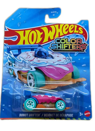 Hot Wheels BHR15 Serie Termosensibile che Cambia Colore, Modellini Auto in Metallo Pressofuso, Giocattoli da Scrivania per Ragazzi, Regali di Compleanno