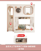 Luxuce Nordic Loft Letti per bambini Decker Guard Rails Personalizzato Single Girls Letti per bambini Stile moderno Camas Infantiles Mobili per la casa