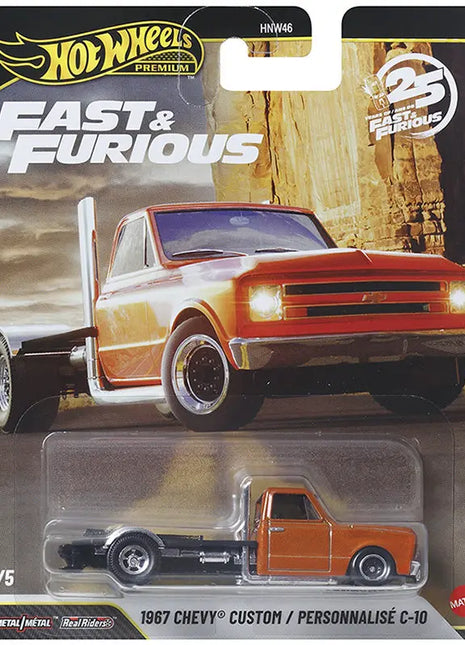 Hot Wheels Fast & Furious Mix 25° Anniversario Modellino Auto in Scala 1:64 Nuovo 2026 Giocattolo da Collezione
