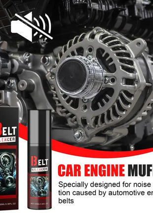 Belt Noise Spray 100ml Belt Noise Lubrication Protection Spray Spray-On Dressing Noise Lubrication Protection Friction Reducer - Riparo82