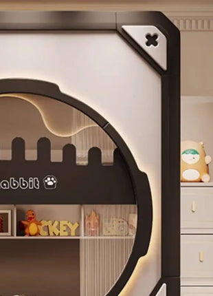 Letti per bambini nordici normali Decorazione Letto per bambini dal design singolo bianco semplice Stile principessa Moderno Lettino Per Bambini Mobili per la casa