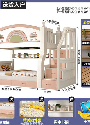 Letto per Bambini Espandibile con Baldacchino, Design Moderno e Semplice, Letto Principessa di Lusso per Ragazze, Arredamento per la Casa