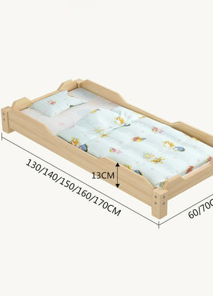 Personalizzato Montessori in legno massello impilabile culla asilo nido mobili vivaio in età prescolare infantile sonno installazione area di riposo precoce Le