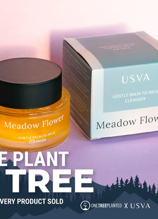 Meadow Flower Gentle Balm-to-Milk Cleanser, 50ml