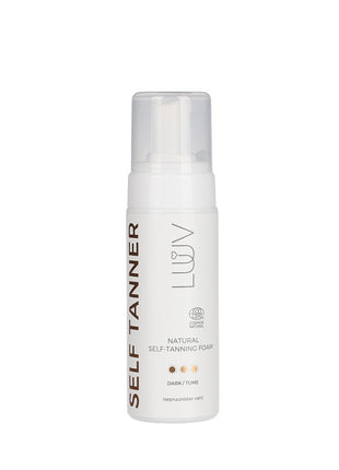 Natural Self Tanning Foam Dark COSMOS, 150ml