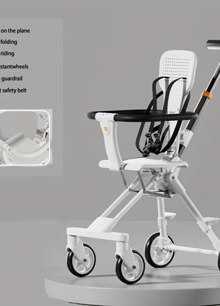 Modello di alta gamma Carrello pieghevole montato su recinto con ruote a 360 ruote bidirezionali e funzionalit di sicurezza  Regalo ideale per le vacanze per i giovani Carrello pieghevole  Design elegante  Costruzione in plastica resistente