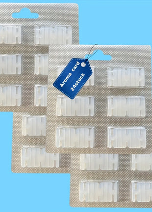 24 Confezione di Frescanti per Aspirapolvere per Modelli Vorwerk Kobold VK135 VK136 VK140 FP140 FP150 VK150 VK260 VK265 VK270 VK300  Inserimenti di Aromaterapia Profumati e Deodoranti per Attacco Pavimento in Plastica 6 Confezioni da 4