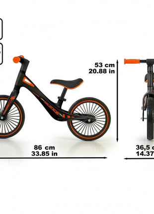 Lightweight Sporty Balance Bike for Toddlers