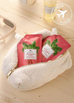 TRAVEL SIZE Rhubarb Shampoo With Aloe Extract - 100 ml