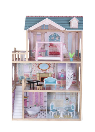 Wooden Dollhouse Emily with LED Lights