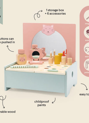 Wooden Make-Up Table